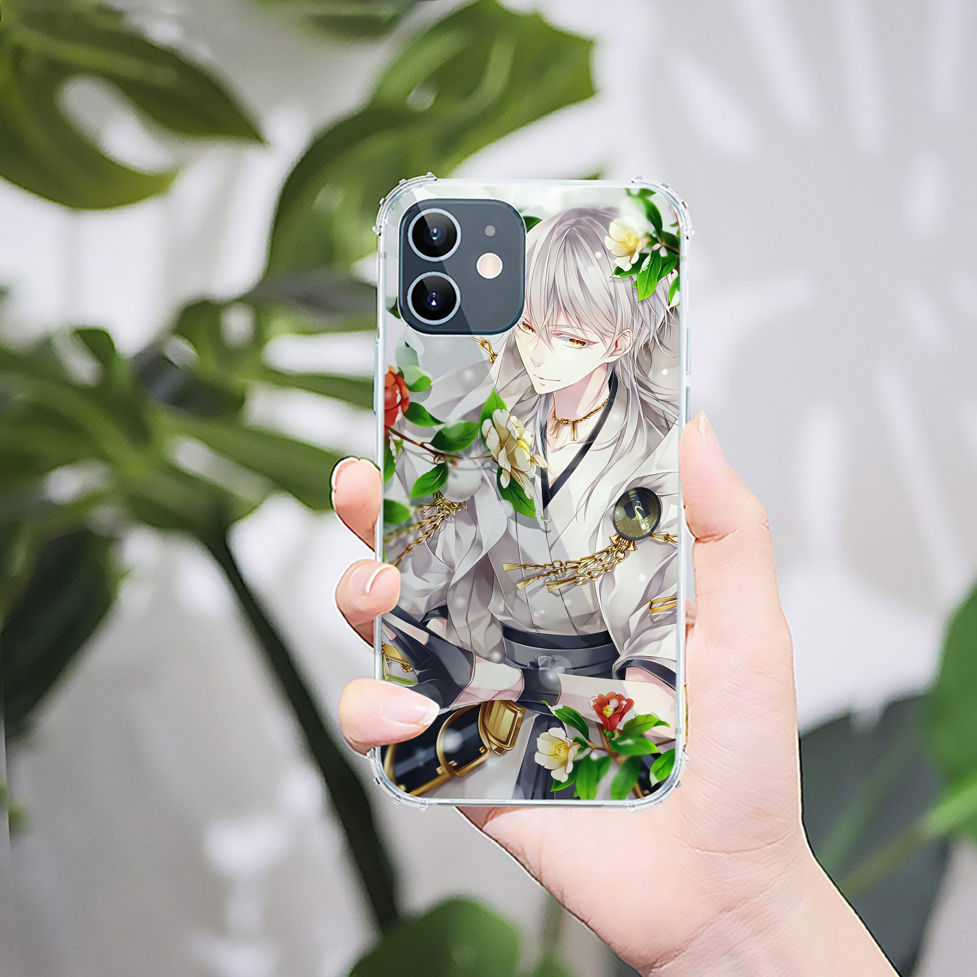 （画像用） 刀剣乱舞 Touken Ranbu 【iPhone 12シリーズ対応】透明スマホケース（クリアソフトケース）